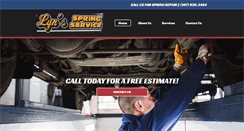 Desktop Screenshot of lynsspringservice.net